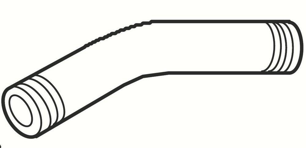 Pfister Polished Chrome 1/2 x 6 in. NPT Metal Shower Arm 