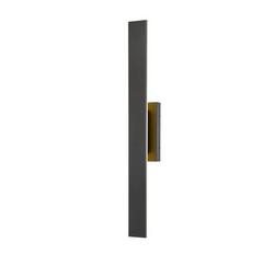 5006 Series 36W 1-Light Outdoor Wall Sconce in Black