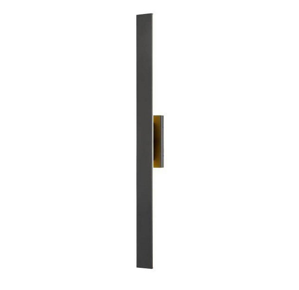 SAND BLACK 4 LIGHT OUTDOOR WALL LIGHT 
