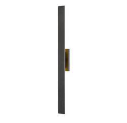 48W CCT?Selectable LED 4?Light 48in. Outdoor Wall Sconce in Sand Black / White Acrylic