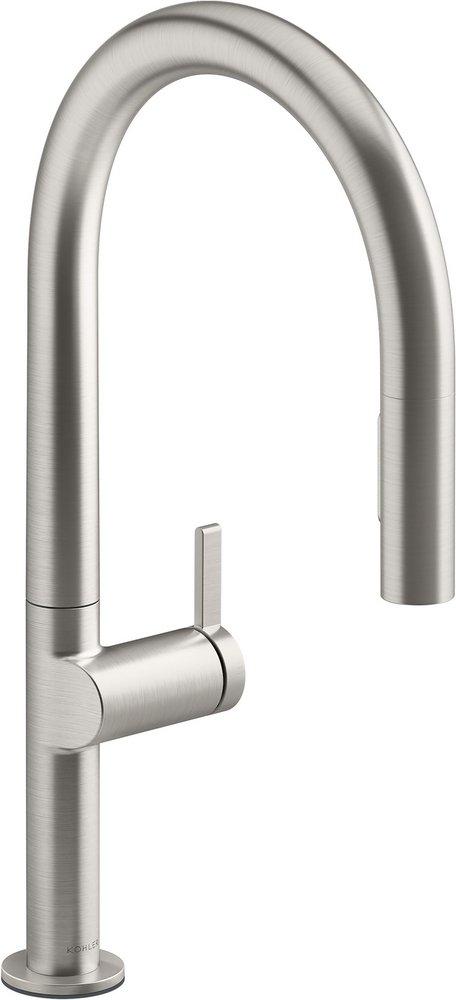 Single Handle Pull Down Kitchen Faucet in Vibrant&reg; Stainless 