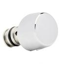Manual Override Flush Valve Button in Polished Chrome 