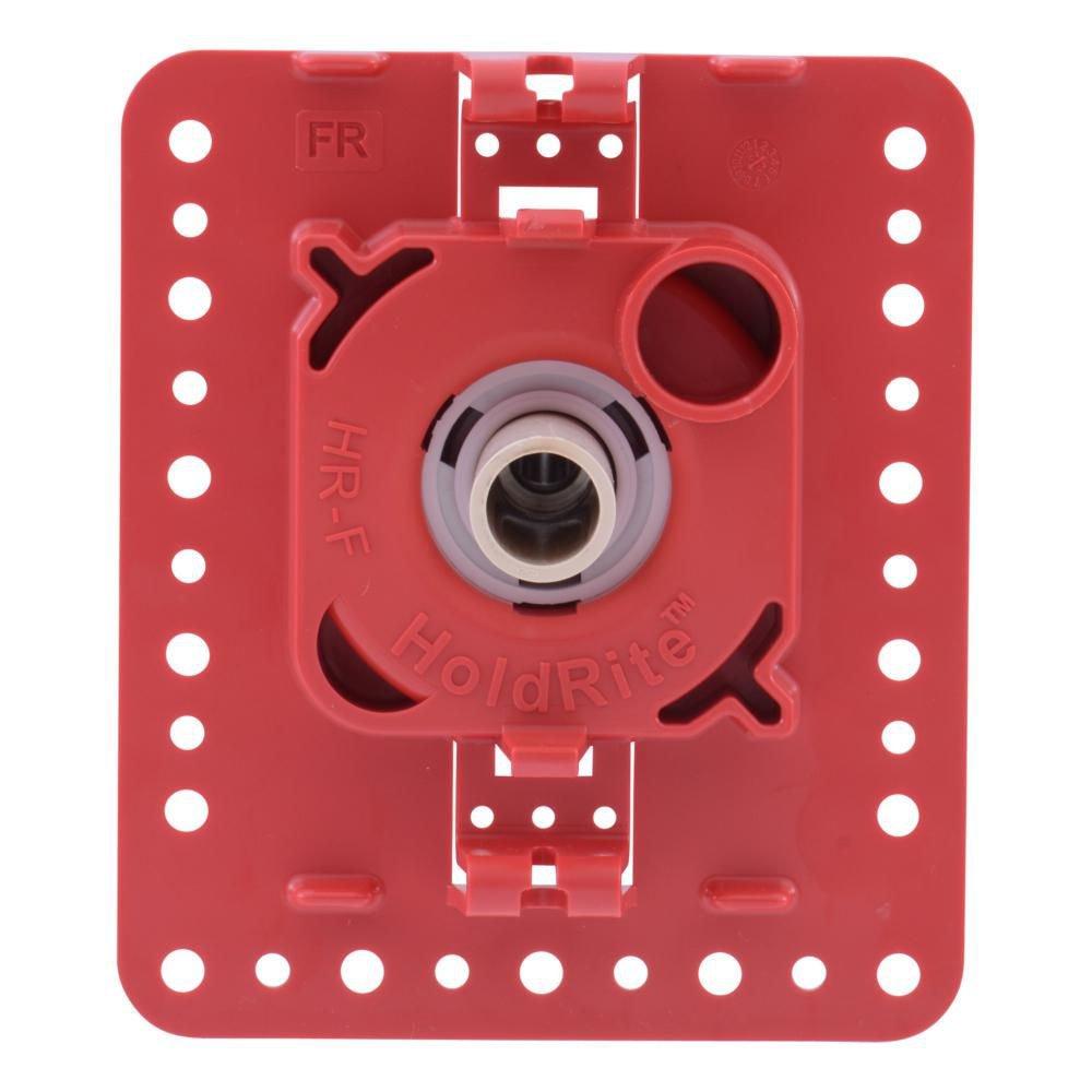 3/8 in. OD Compression CPVC Fixture Outlet Box in Chrome Plated 