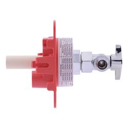 3/8 in. OD Compression CPVC Fixture Outlet Box in Chrome Plated
