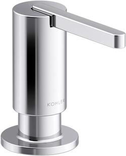 Soap or Lotion Dispenser in Polished Chrome