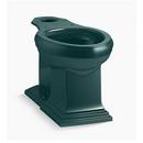 Elongated Comfort Height Toilet Bowl in Teal