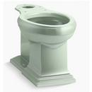 Elongated Comfort Height Toilet Bowl in Aspen Green