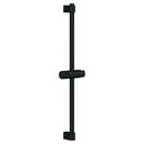24 in. Shower Rail in Matte Black