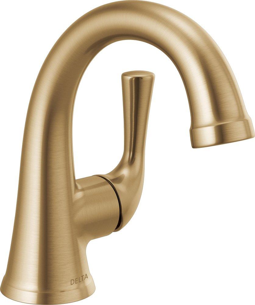 DELTA KAYRA SINGLE HANDLE BATHROOM FAUCET 