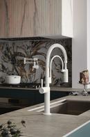 Single Handle Pull Down Kitchen Faucet in Matte White (Handle Sold Separately) 