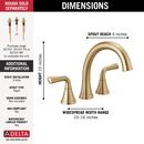 DELTA KAYRA ROMAN TUB TRIM 