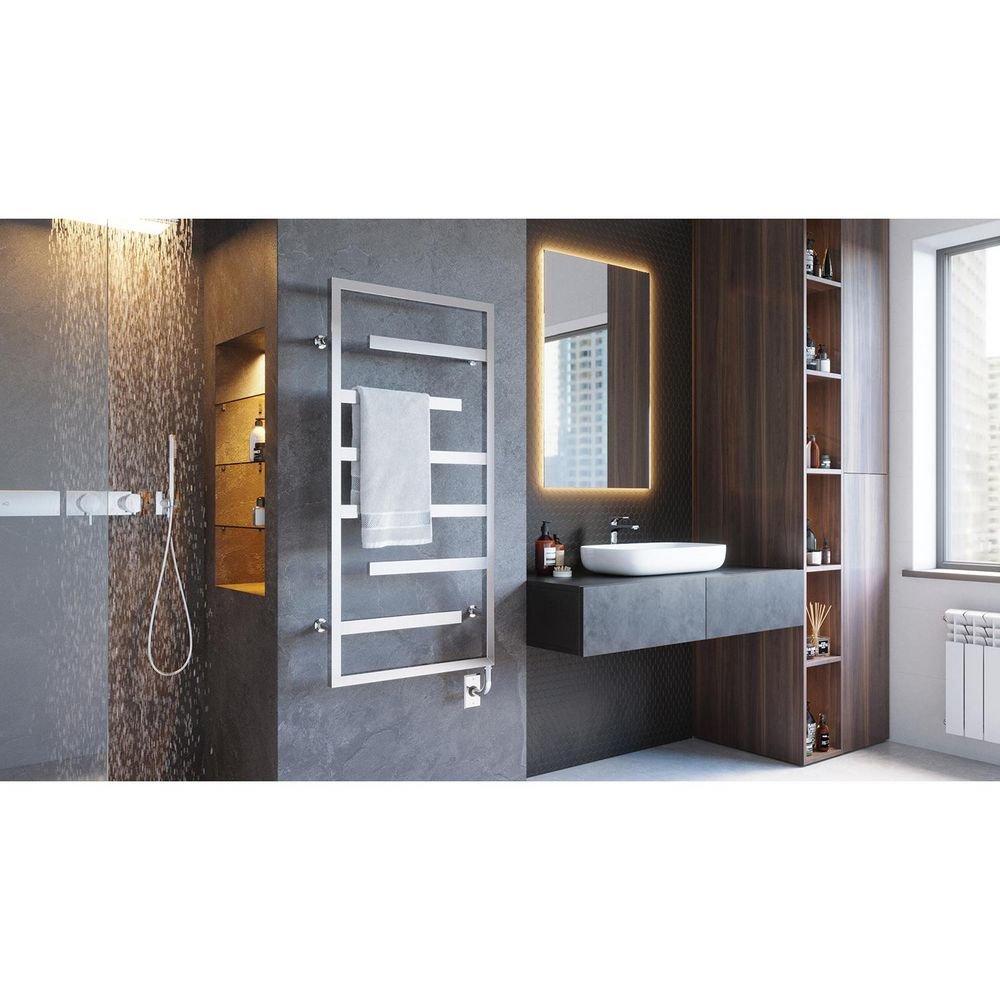 23.5 x 31 in. Towel Warmer in Matte White 