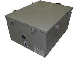 141 lb, 36 gpm Steel Grease Separator with 3 in. Inlet/Outlet Connector