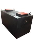 FABRICATED STEEL GREASE INTERCEPTOR WITH 2000 GALLON CAPACITY 