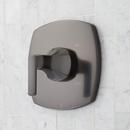 Pressure Balanced Shower Only Trim Package in Gunmetal with Rain Shower Head - Valve Included 