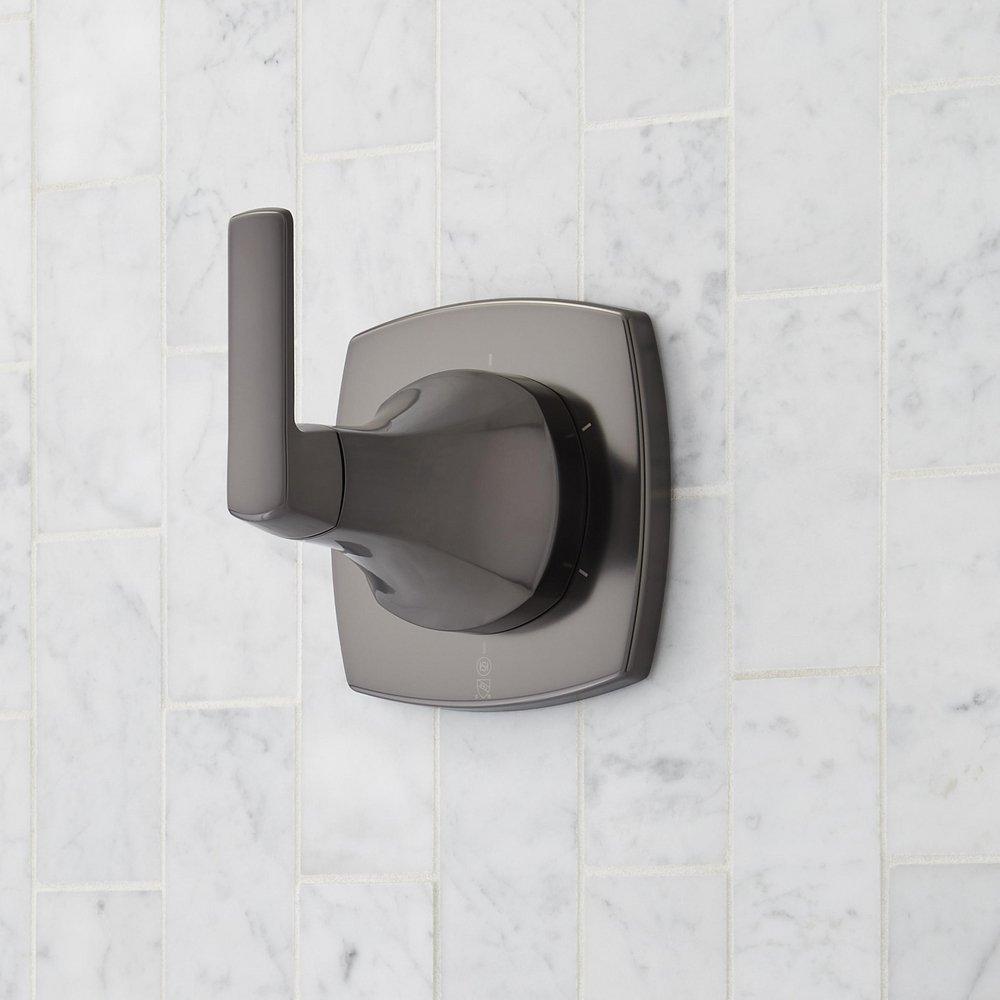 Single Handle Bathtub & Shower Faucet in Gunmetal - Includes Valve 