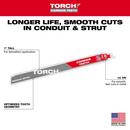 12" 10TPI THE TORCH WITH CARBIDE TEETH FOR MEDIUM METAL 1PK 