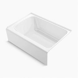 60 x 42 in. Soaker Alcove Bathtub with Right Drain in White