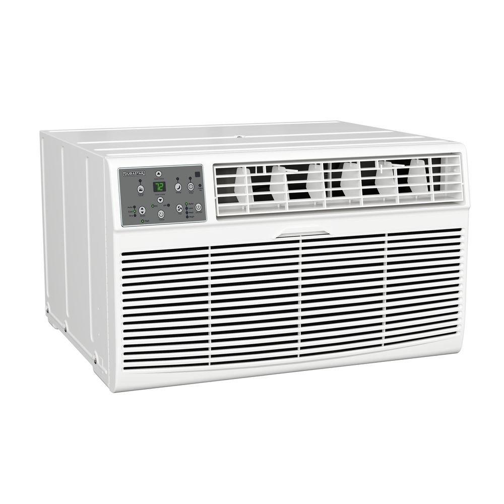 Durastar White BTU Through the Wall Room Air Conditioner - Cool Only 