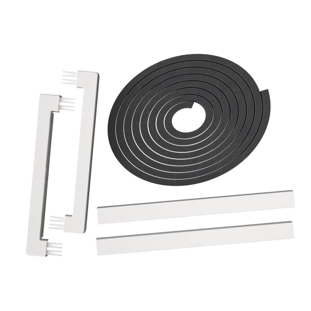 Durastar White BTU Through the Wall Room Air Conditioner with Electric Heat 