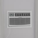 Durastar White BTU Through the Wall Room Air Conditioner with Electric Heat 