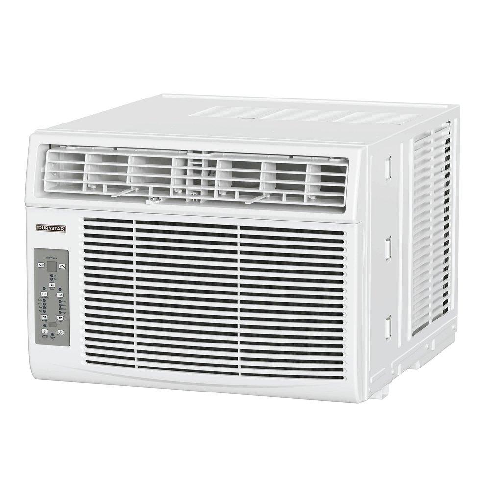 Durastar White BTU Window Room Air Conditioner - Cool Only 