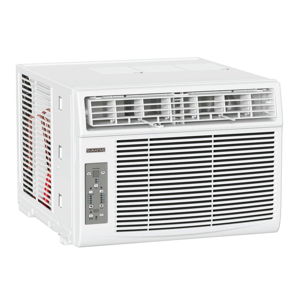 Durastar White BTU Window Room Air Conditioner - Cool Only 