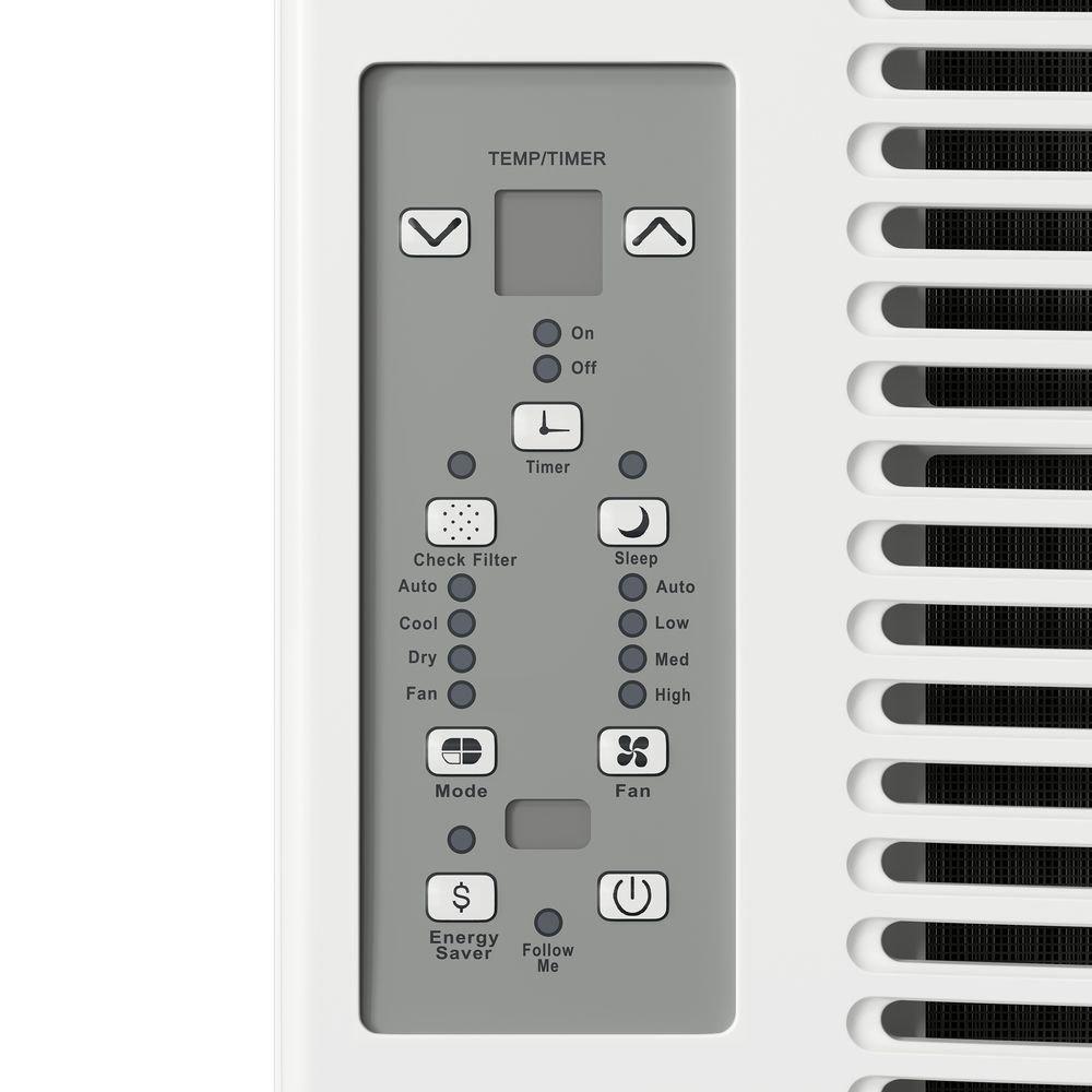 Durastar White BTU Window Room Air Conditioner - Cool Only 