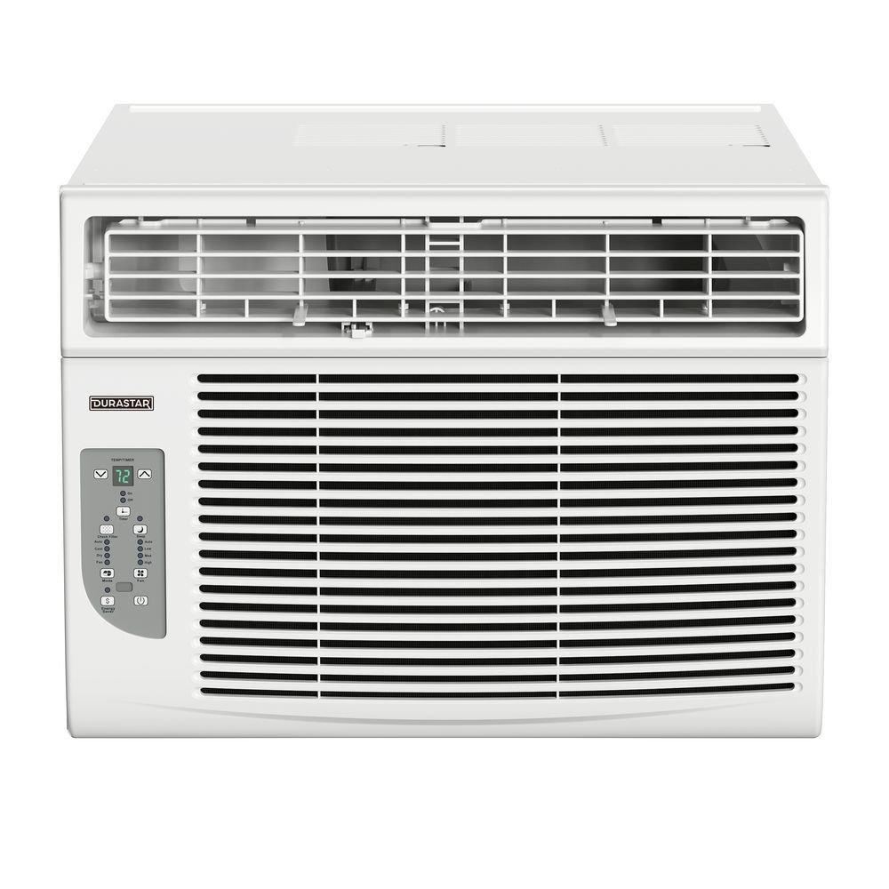 Durastar White BTU Window Room Air Conditioner - Cool Only 
