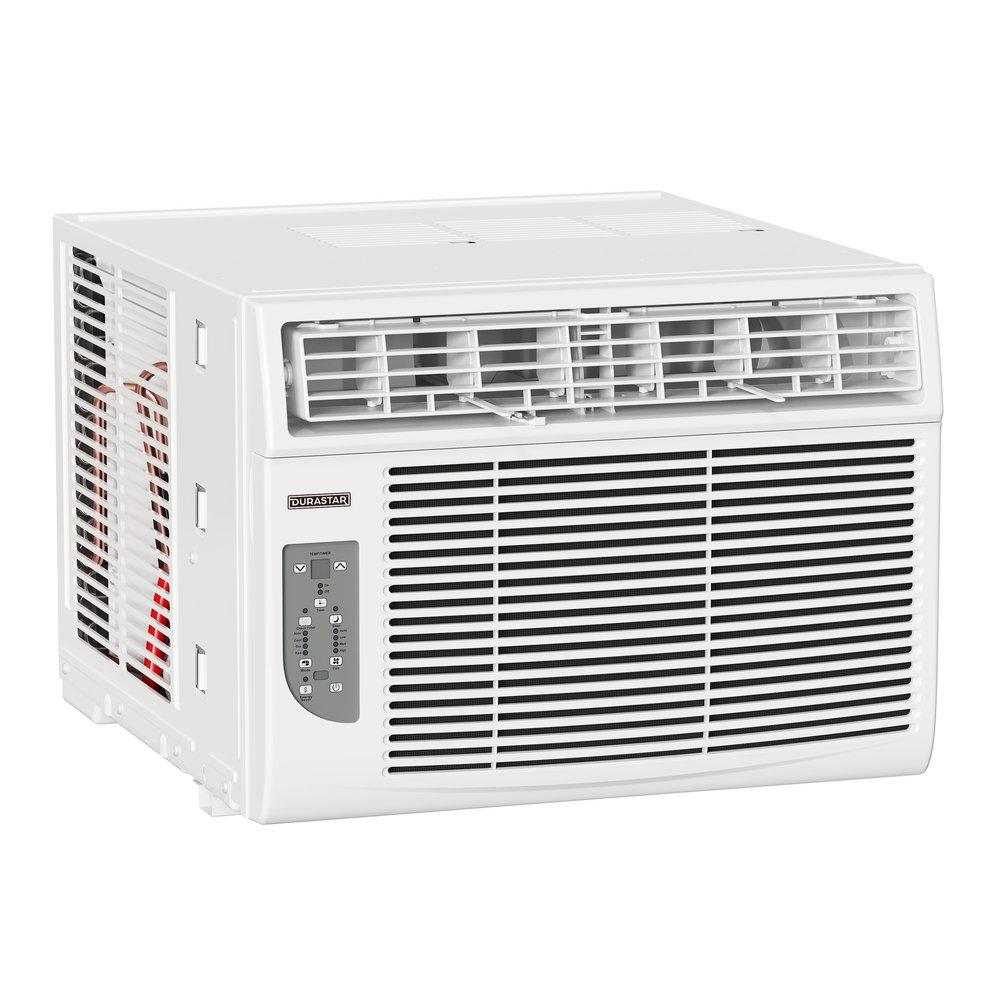 Durastar White BTU Window Room Air Conditioner - Cool Only 