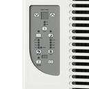 Durastar White BTU Window Room Air Conditioner with Electric Heat 