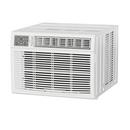 Durastar White BTU Window Room Air Conditioner with Electric Heat 