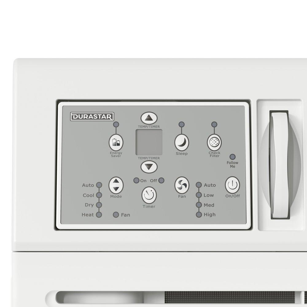 23k BTU Wall Room Air Conditioner with Electric Heat 