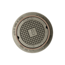 7 x 7 in. Heavy-Duty Traffic Rated Assembled Cast Iron Handhole Body With Lid 