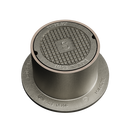 7 x 7 in. Heavy-Duty Traffic Rated Assembled Cast Iron Handhole Body With Lid 