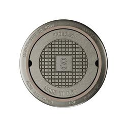 7-7/8 x 3-3/4 in. Heavy-Duty Traffic Rated Assembled Cast Iron Clean Out Body With Lid