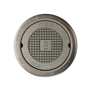 7-7/8 x 3-3/4 in. Heavy-Duty Traffic Rated Assembled Cast Iron Clean Out Body With Lid 