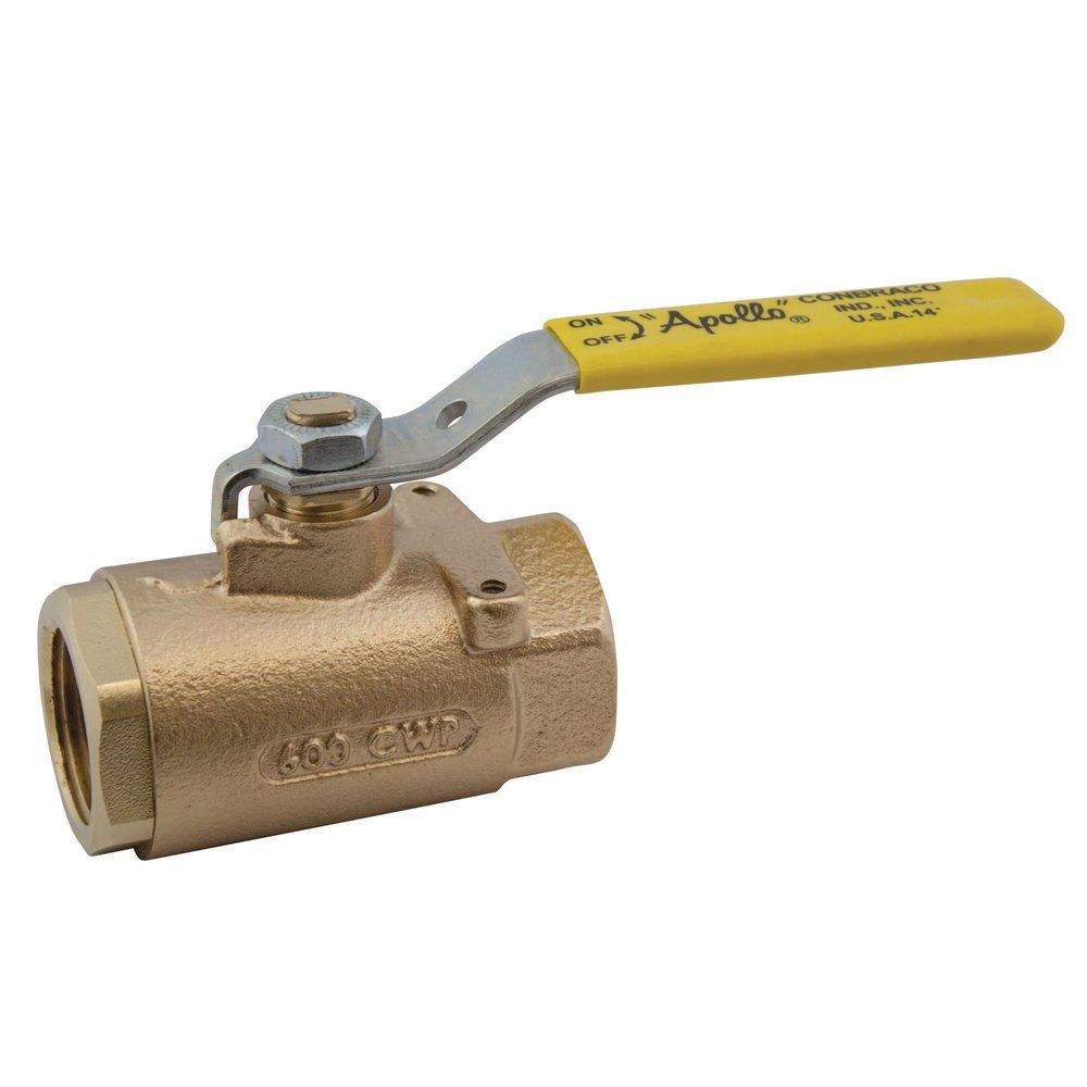 3 in. Bronze Standard Port Threaded Ball Valve 