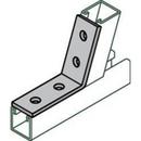 Electrogalvanized 4-Hole Open Angle Connector 