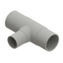 MOLDED REDUCING TEE 12 X 8