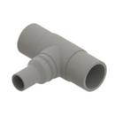 MOLDED REDUCING TEE 12 X 12 X 4