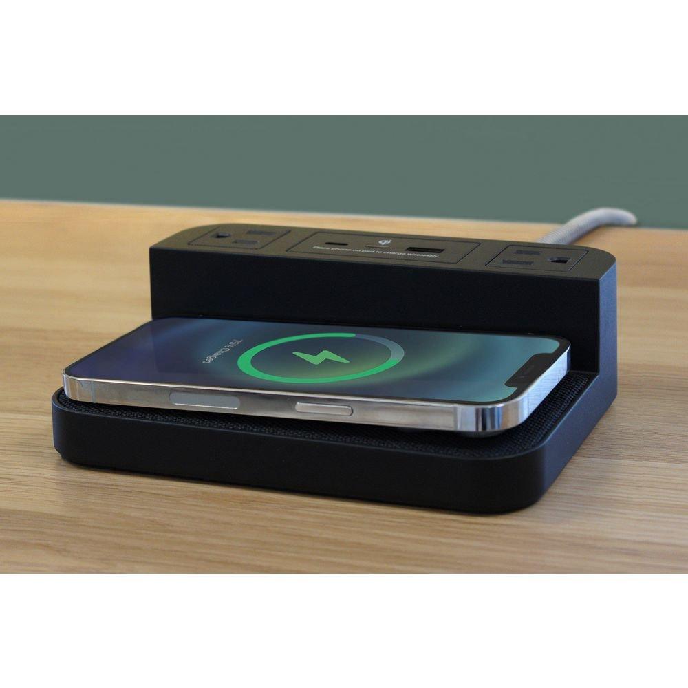 Charging station with USB-C and USB-A 