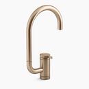 KOHLER Vibrant&reg; Brushed Bronze Single Handle Bar Faucet 