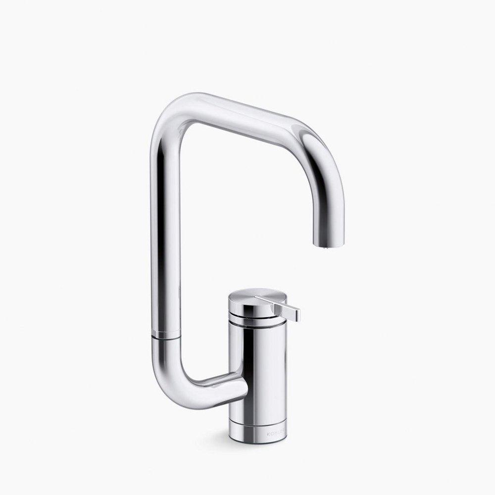 KOHLER Polished Chrome Single Handle Bar Faucet 