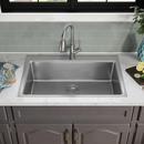 ELKAY EVERYDAY SINGLE HOLE KITCHEN FAUCET WITH PULL-DOWN SPRAY AND FORWARD ONLY LEVER HANDLE CHROME 