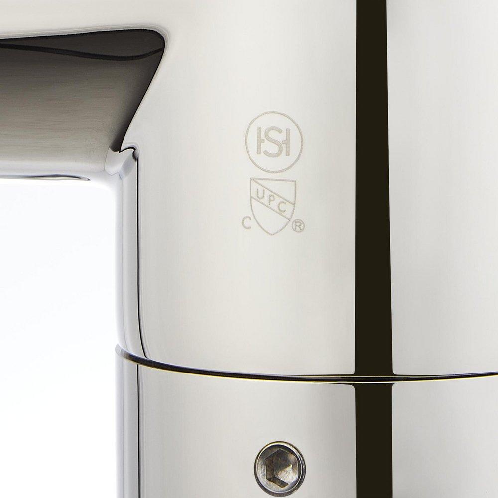 Signature Hardware Polished Nickel Single Handle Lever Floor Mount Filler 