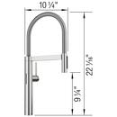 BLANCOCULINA SENSOR 1.5 GPM - PVD STEEL 