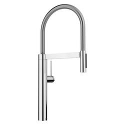 Single Handle Pull Down Touchless Kitchen Faucet in Chrome