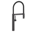 Single Handle Pull Down Touchless Kitchen Faucet in Matte Black