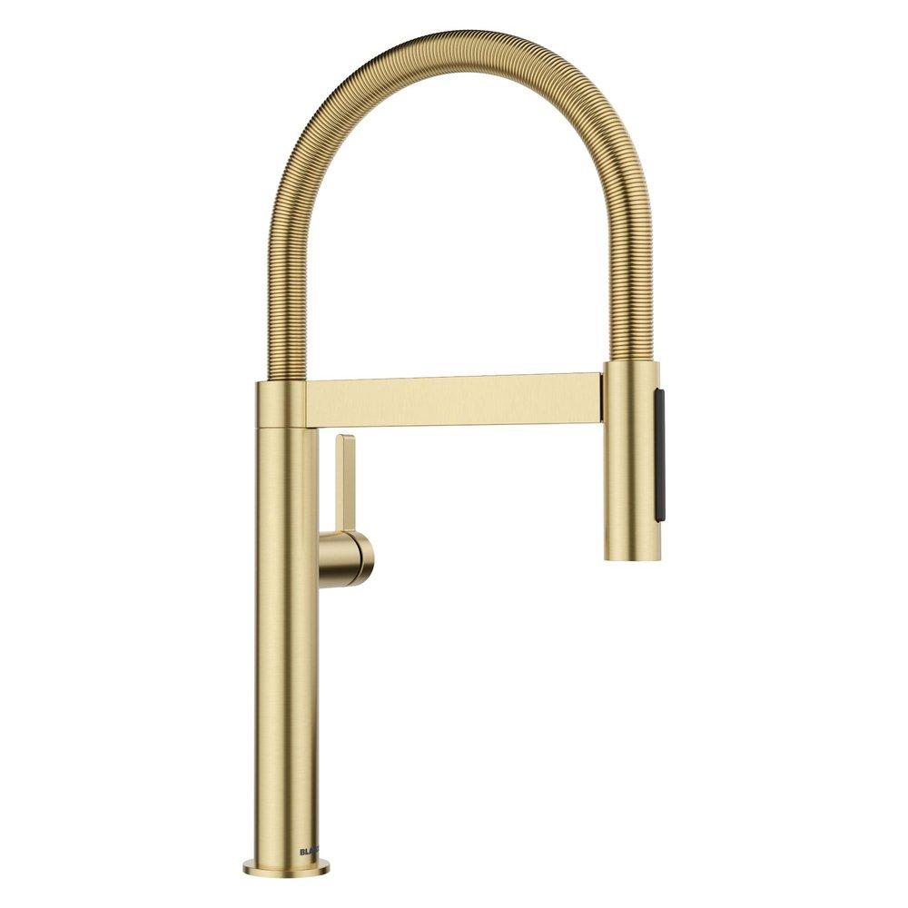 BLANCOCULINA MINI PULL-DOWN 1.5 GPM - SATIN GOLD 